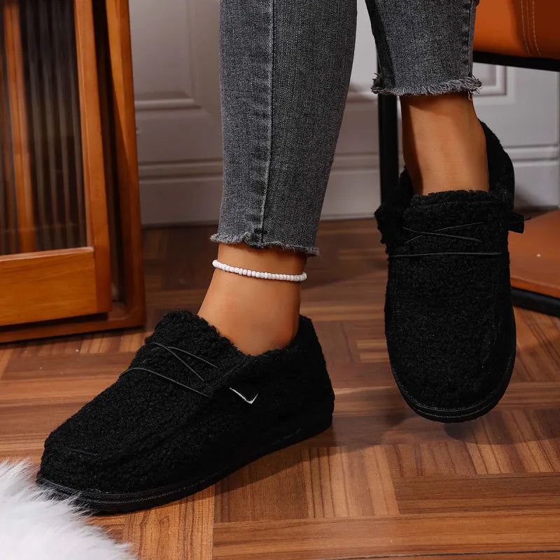 Grace & Jess | Warm Teddy Slippers