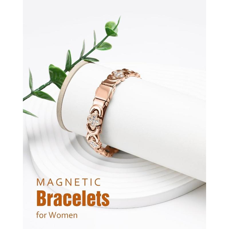 Grace & Jess | Elegant Magnetic Copper Bangle