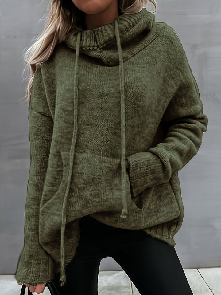Grace & Jess | Long Sleeve Sweater With Pocket