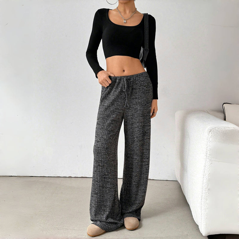 Grace & Jess | Lounge Grid Pants