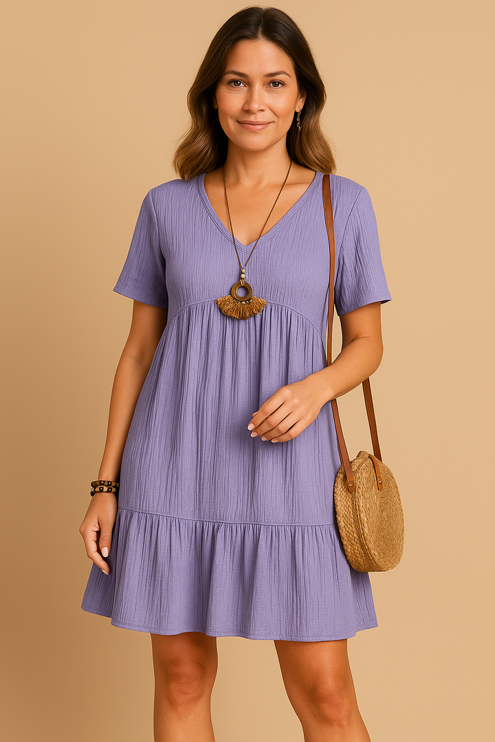 Grace & Jess | Elegant Comfort Mini Dress