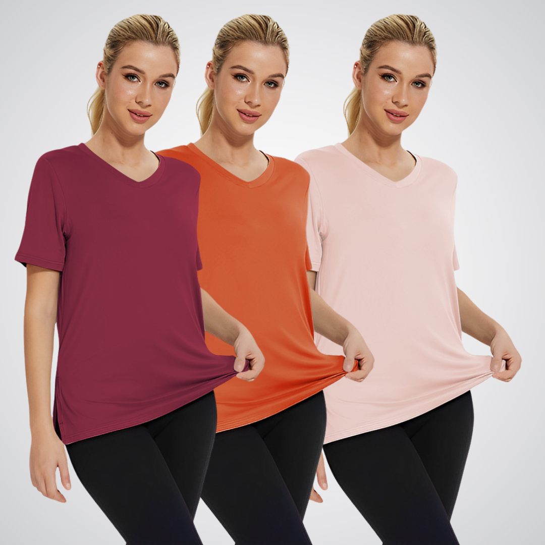 Grace & Jess | Casual Loose Fit Tee (Pack of 3)