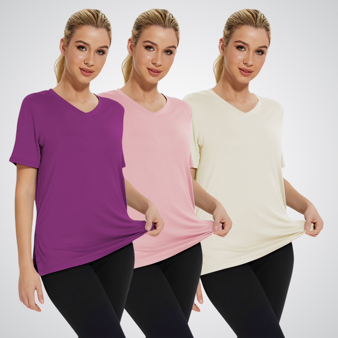 Grace & Jess | Casual Loose Fit Tee (Pack of 3)