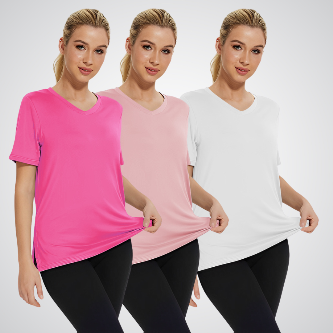 Grace & Jess | Casual Loose Fit Tee (Pack of 3)