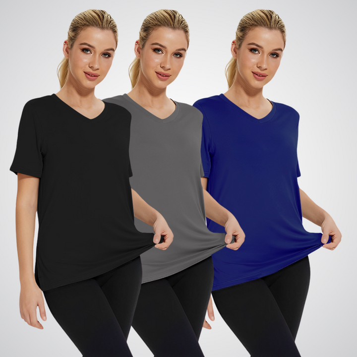 Grace & Jess | Casual Loose Fit Tee (Pack of 3)