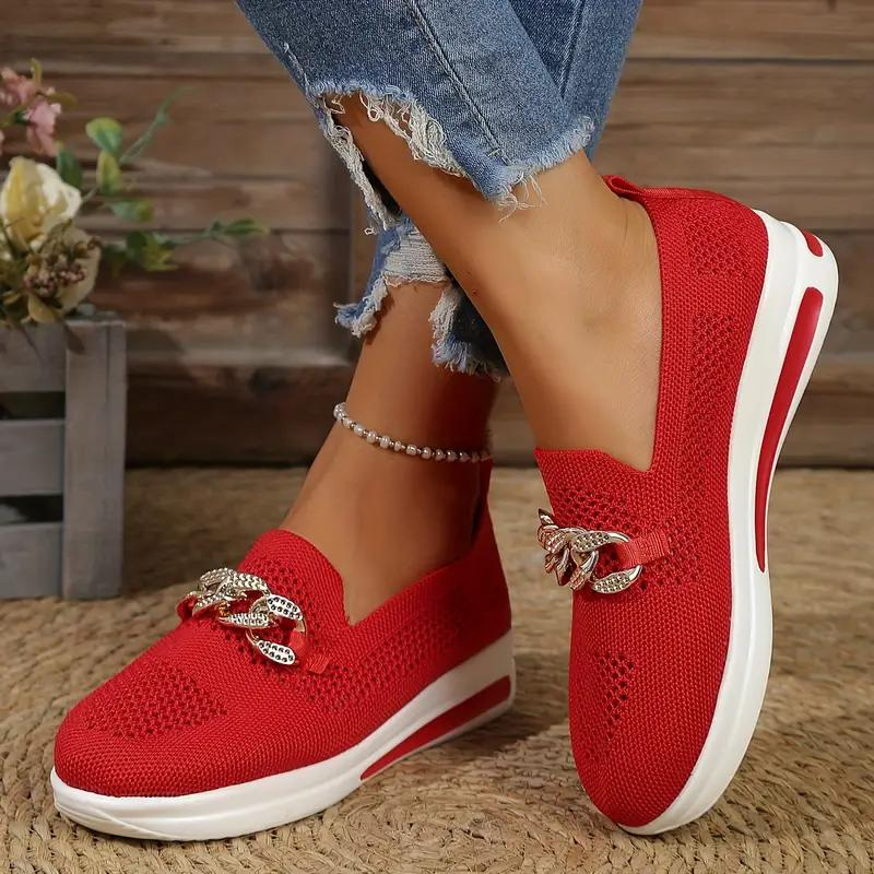 Grace & Jess | Sneakers with Chain Detail