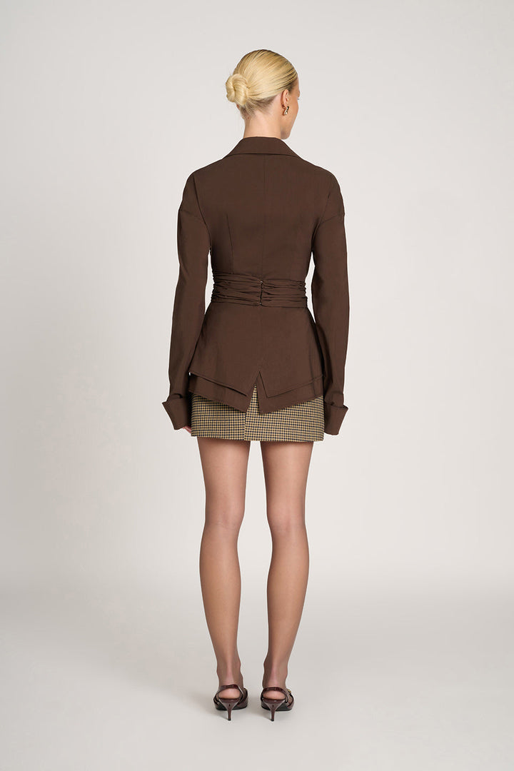 Grace & Jess | Tailored Wrap Shirt