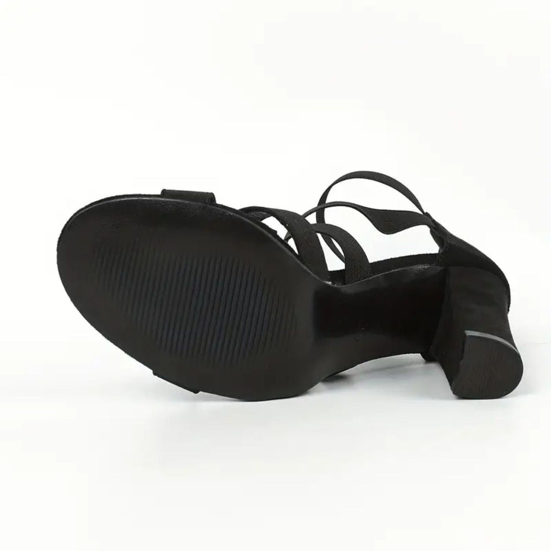 Grace & Jess | Stylish Chunky Heels Orthopedic Sandals