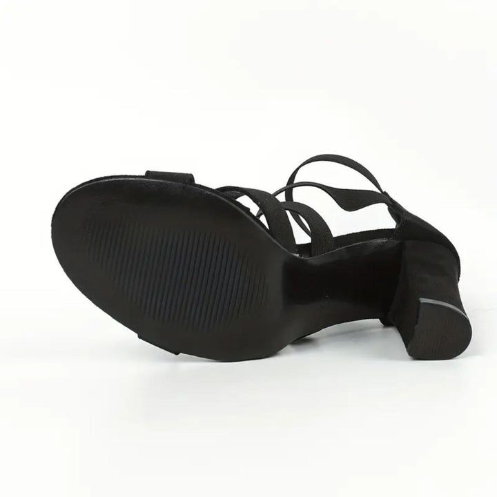 Grace & Jess | Stylish Chunky Heels Orthopedic Sandals