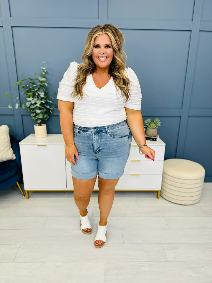 Grace & Jess |  Casual Denim Shorts