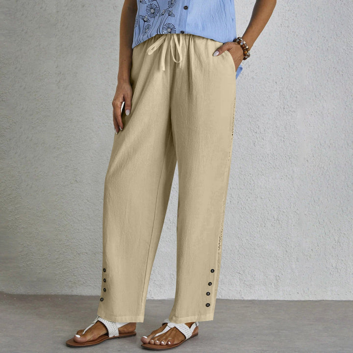 Grace & Jess | Effortless Buttoned Pants