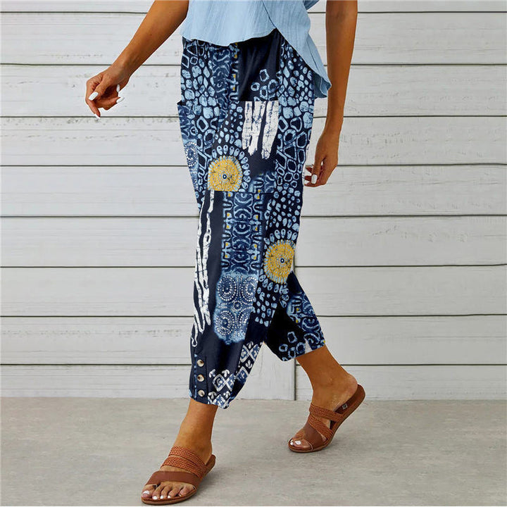 Grace & Jess | Boho Printed Pants