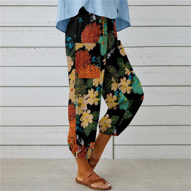 Grace & Jess | Boho Printed Pants