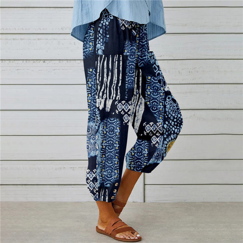 Grace & Jess | Boho Printed Pants