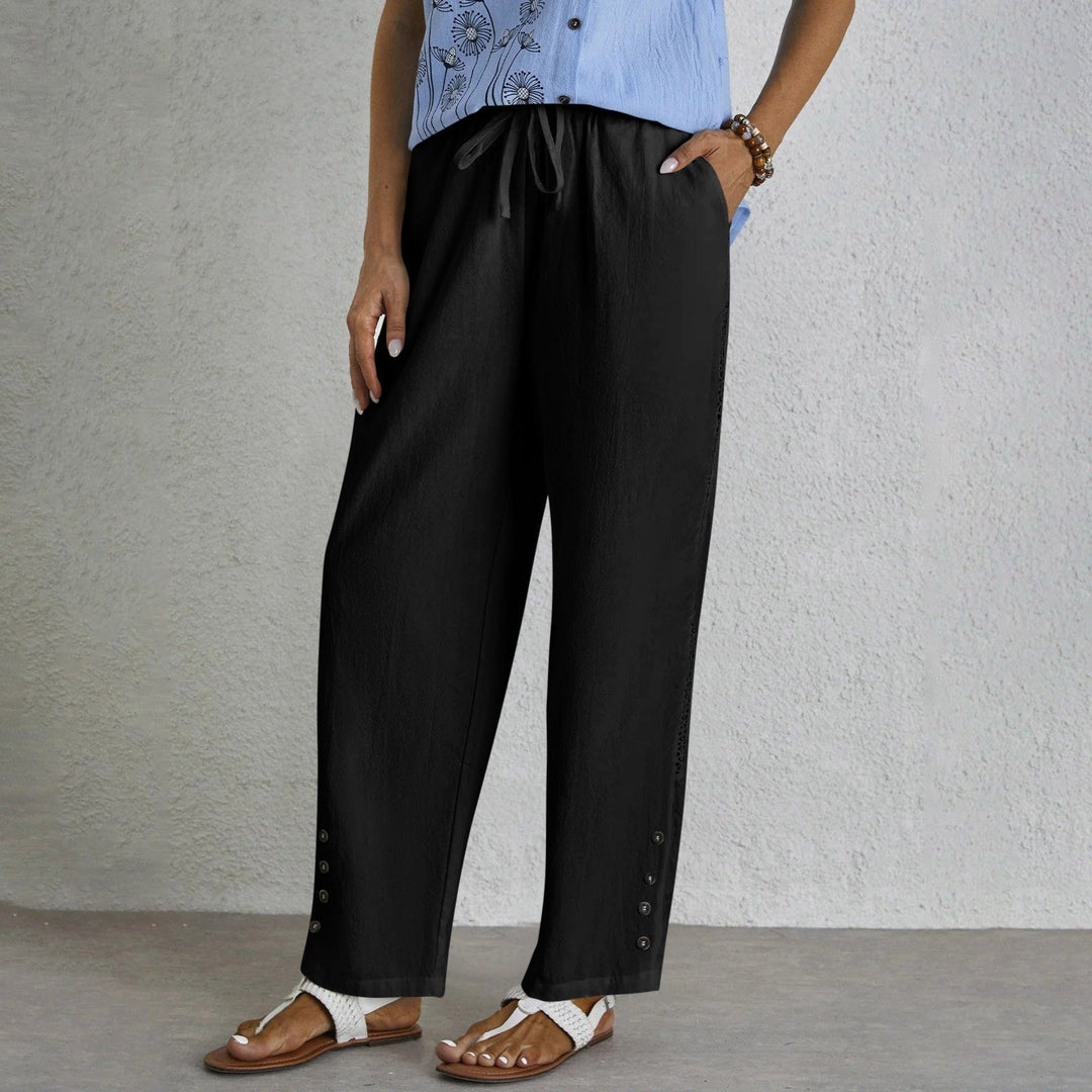 Grace & Jess | Effortless Buttoned Pants