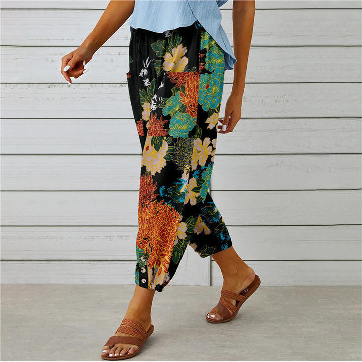 Grace & Jess | Boho Printed Pants