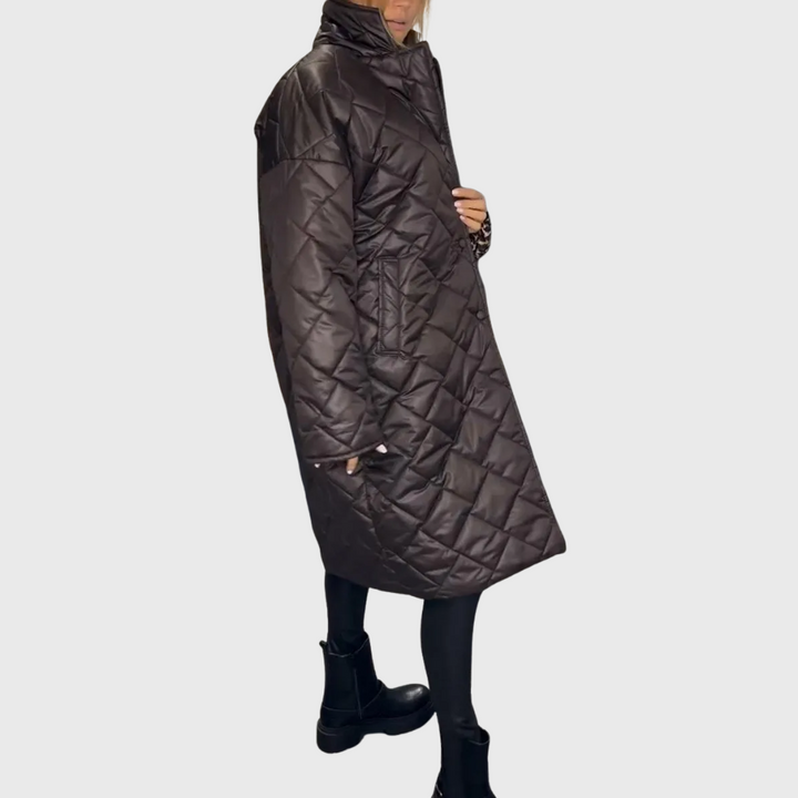 Grace & Jess | Reversible quilted coat