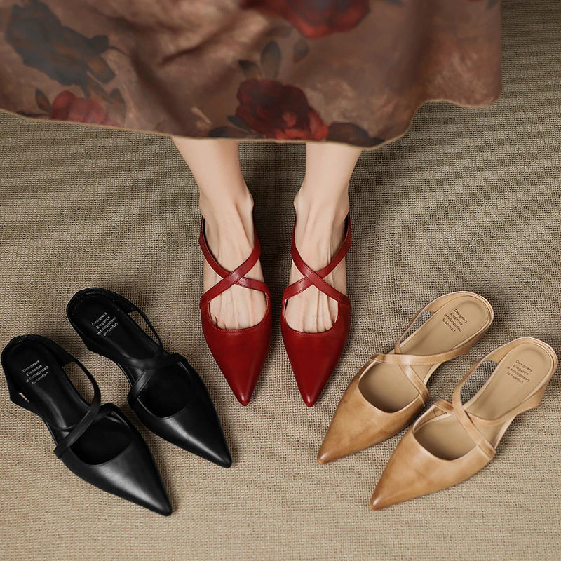 Grace & Jess | Genuine Leather Mules