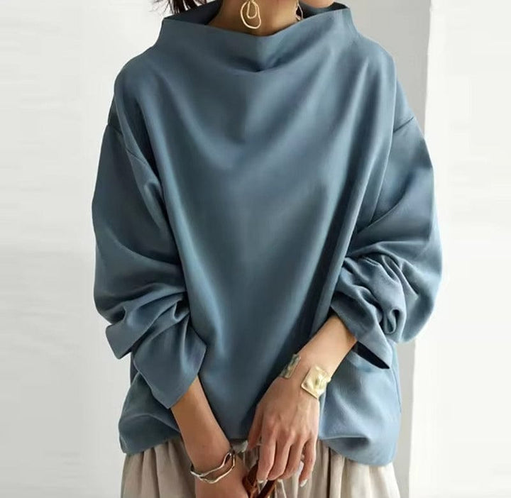 Grace & Jess | Knit Top with High Neck