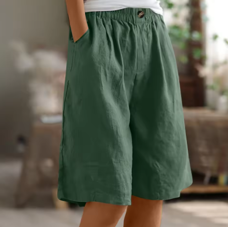 Grace & Jess | Linen Comfort Shorts