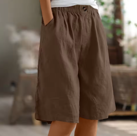 Grace & Jess | Linen Comfort Shorts