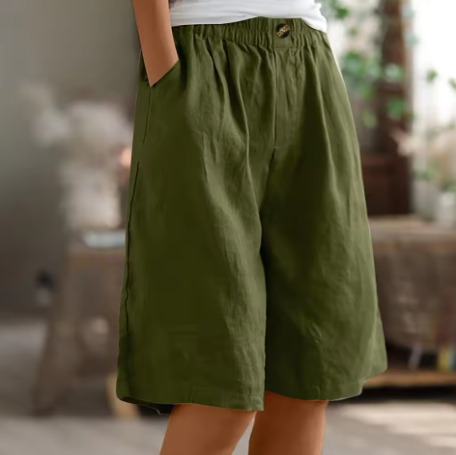 Grace & Jess | Linen Comfort Shorts