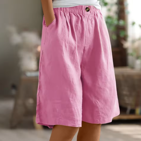 Grace & Jess | Linen Comfort Shorts