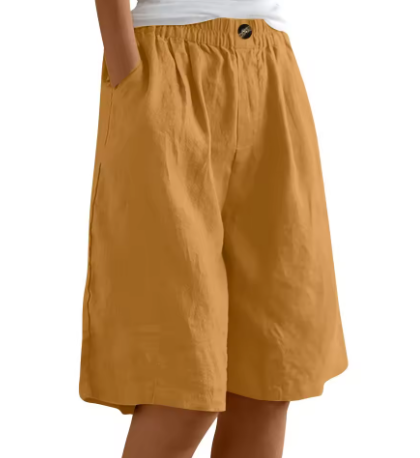 Grace & Jess | Linen Comfort Shorts