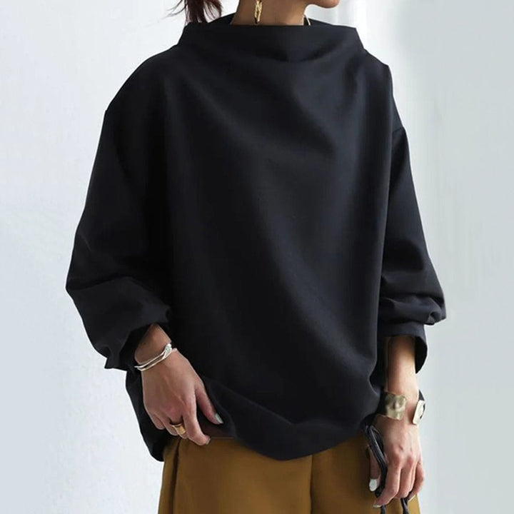 Grace & Jess | Knit Top with High Neck