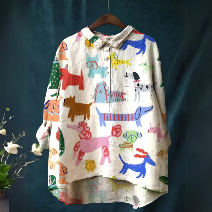 Grace & Jess | Stylish Everyday Shirt with Pattern