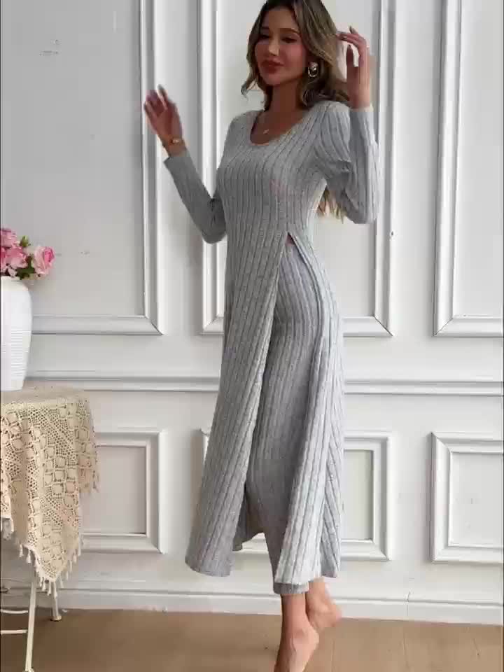 Grace & Jess | Long-sleeved Top and Bottom