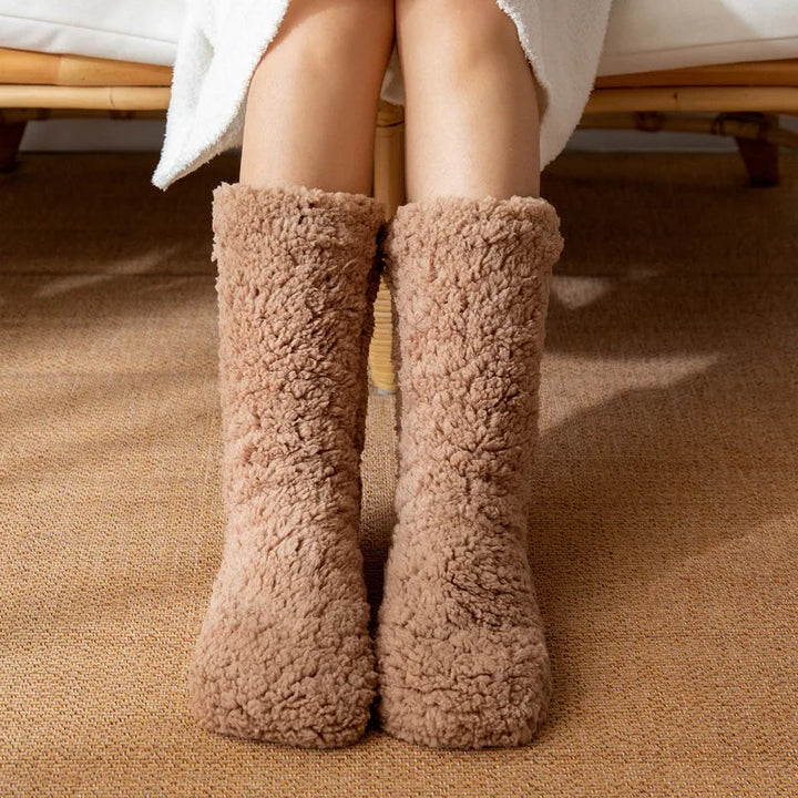 Grace & Jess | Velvet Slipper Socks
