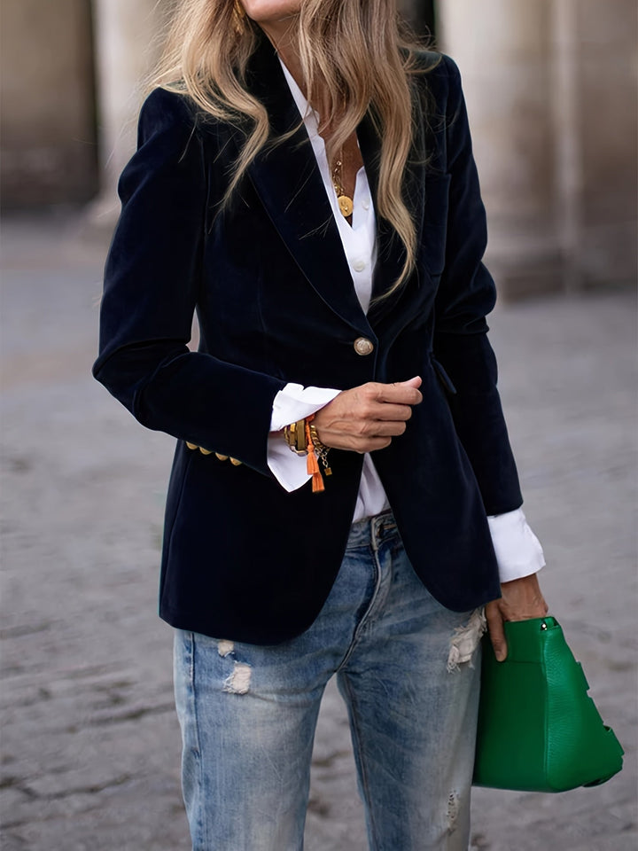 Grace & Jess |  Velvet Blazer