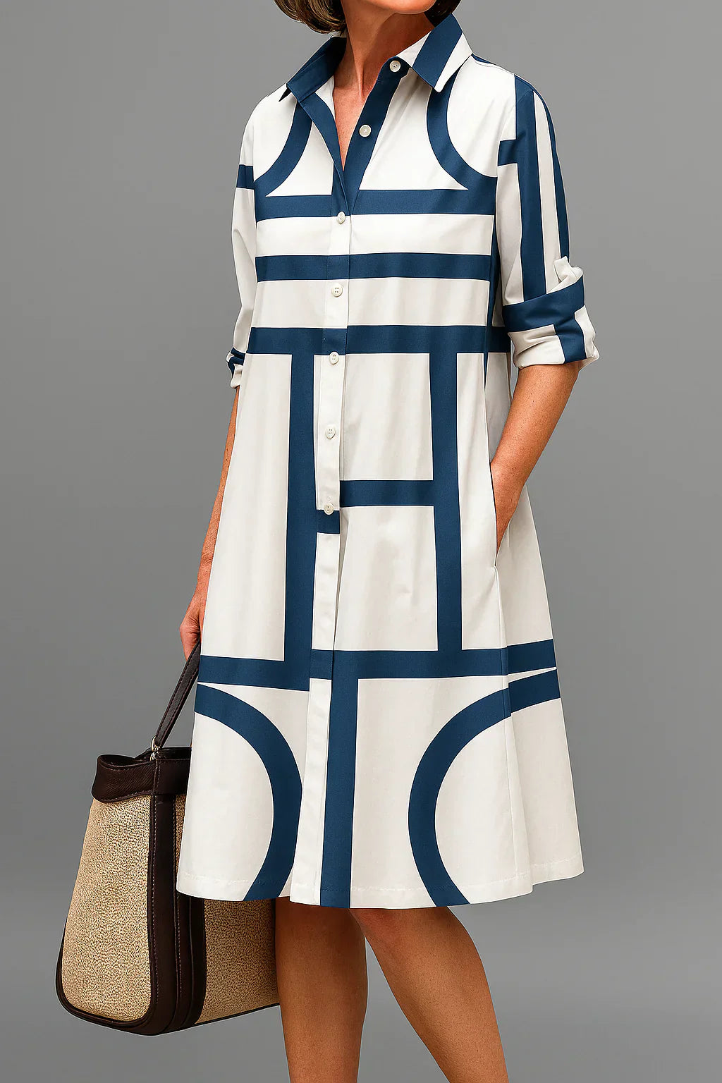 Grace & Jess | Luxurious midi dress for simple elegance