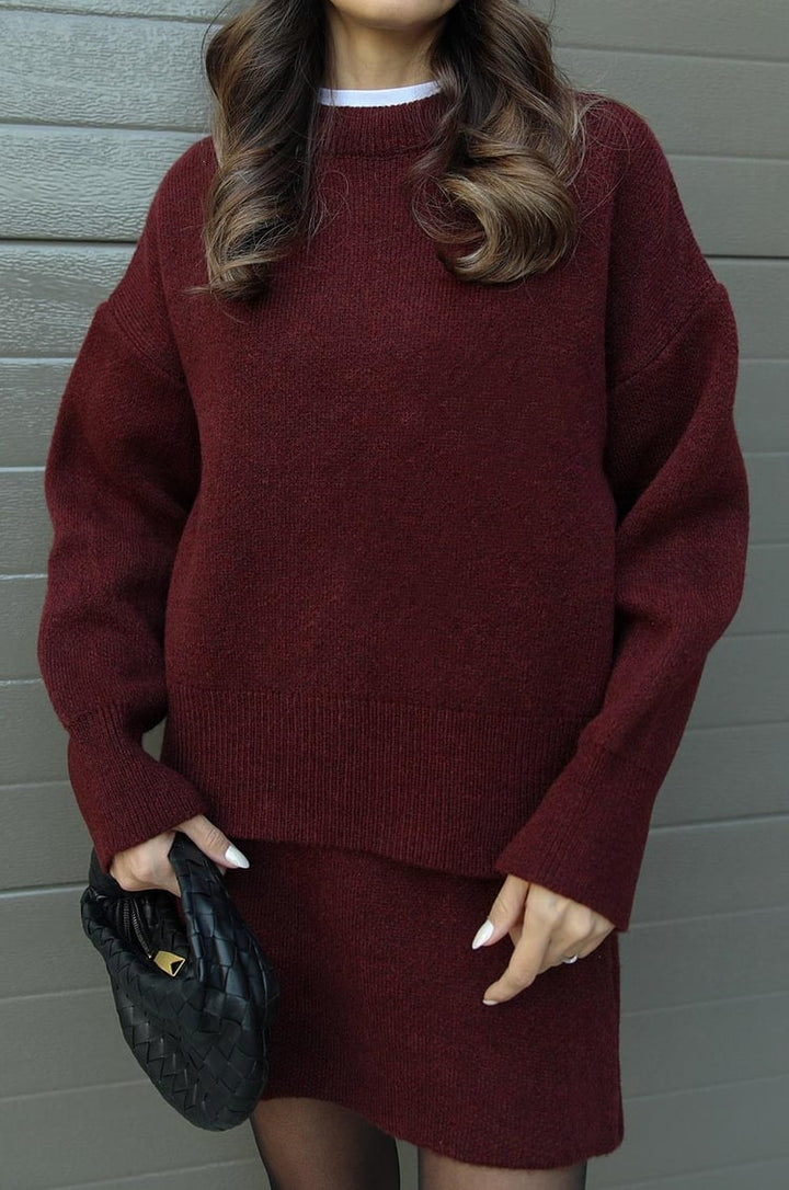 Grace & Jess | Comfortable Knitted 2- Piece Set