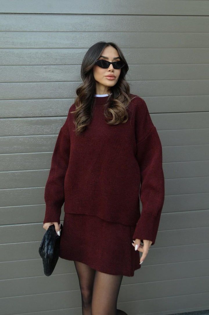 Grace & Jess | Comfortable Knitted 2- Piece Set