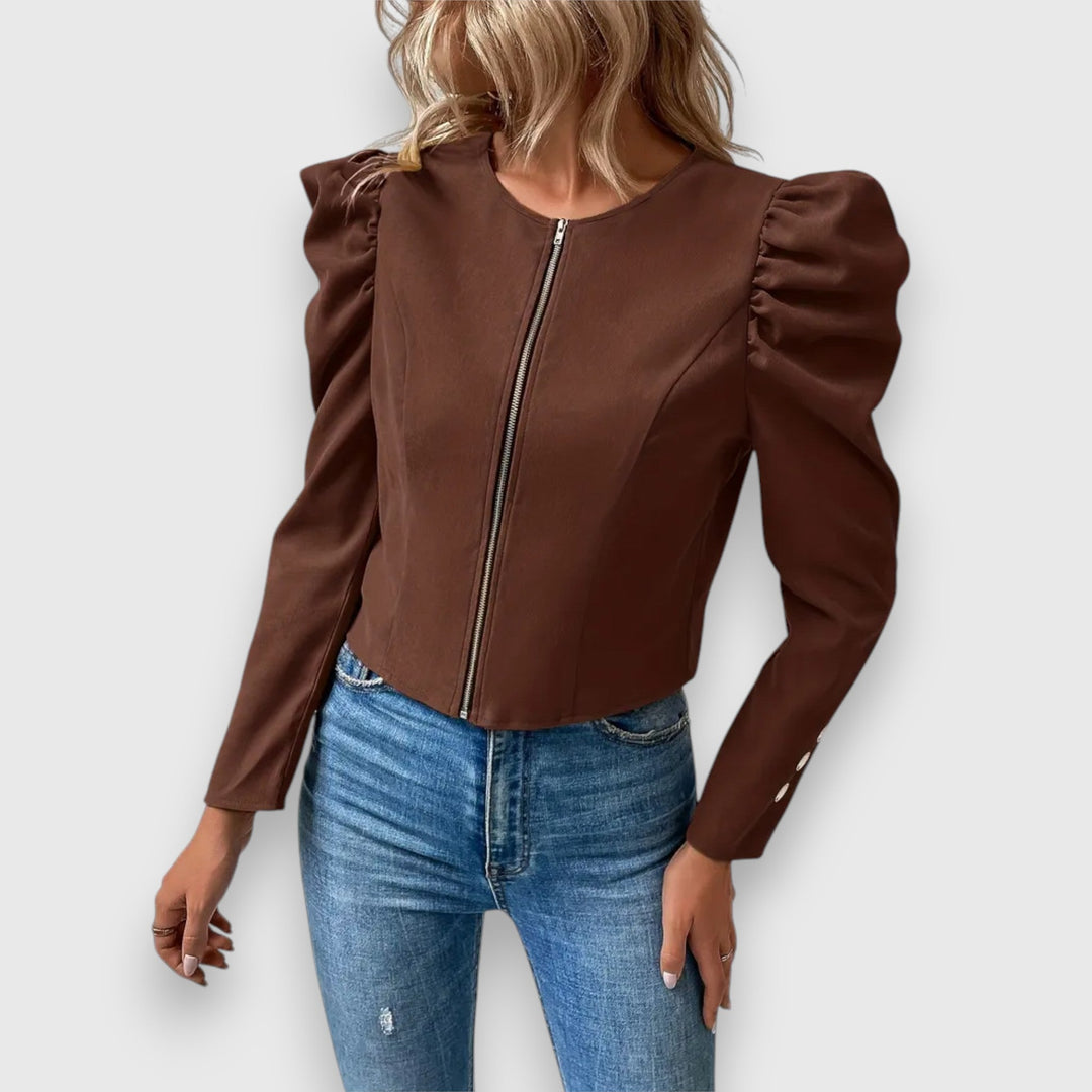 Grace & Jess | Puff-sleeved jacket