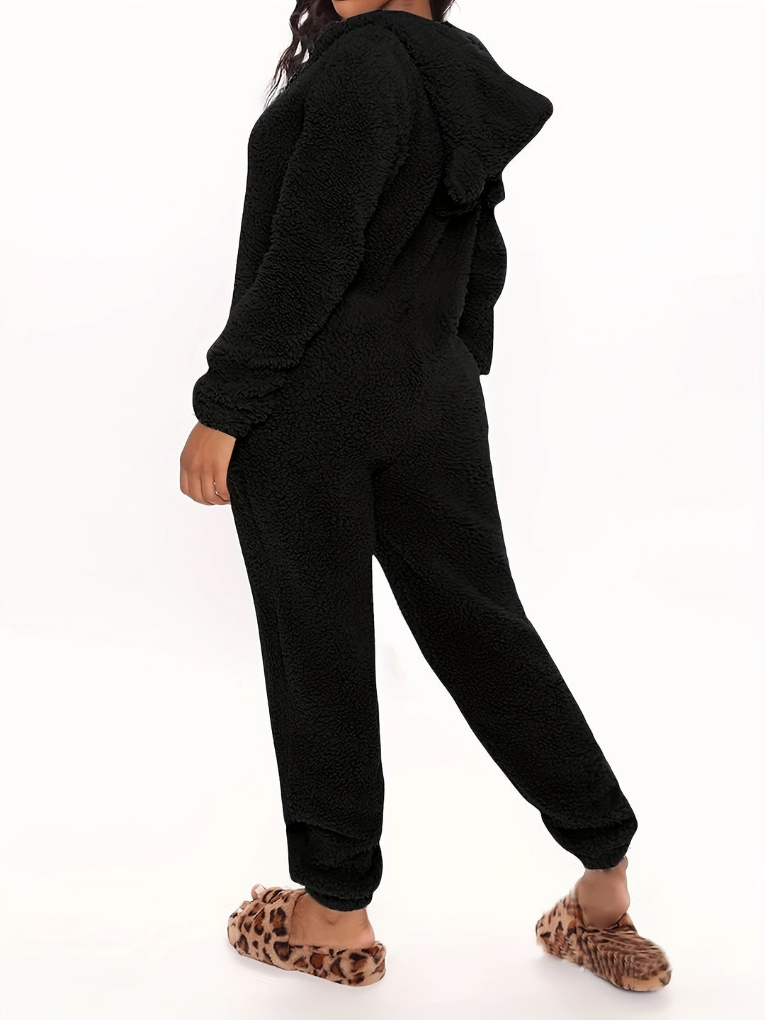 Grace & Jess | Plush Fleece Pyjama Jumpsuit -