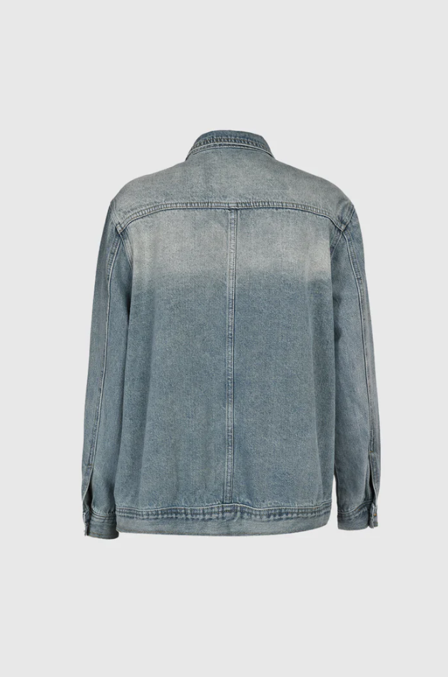 Grace & Jess | Women’s Artistic Denim Jacket