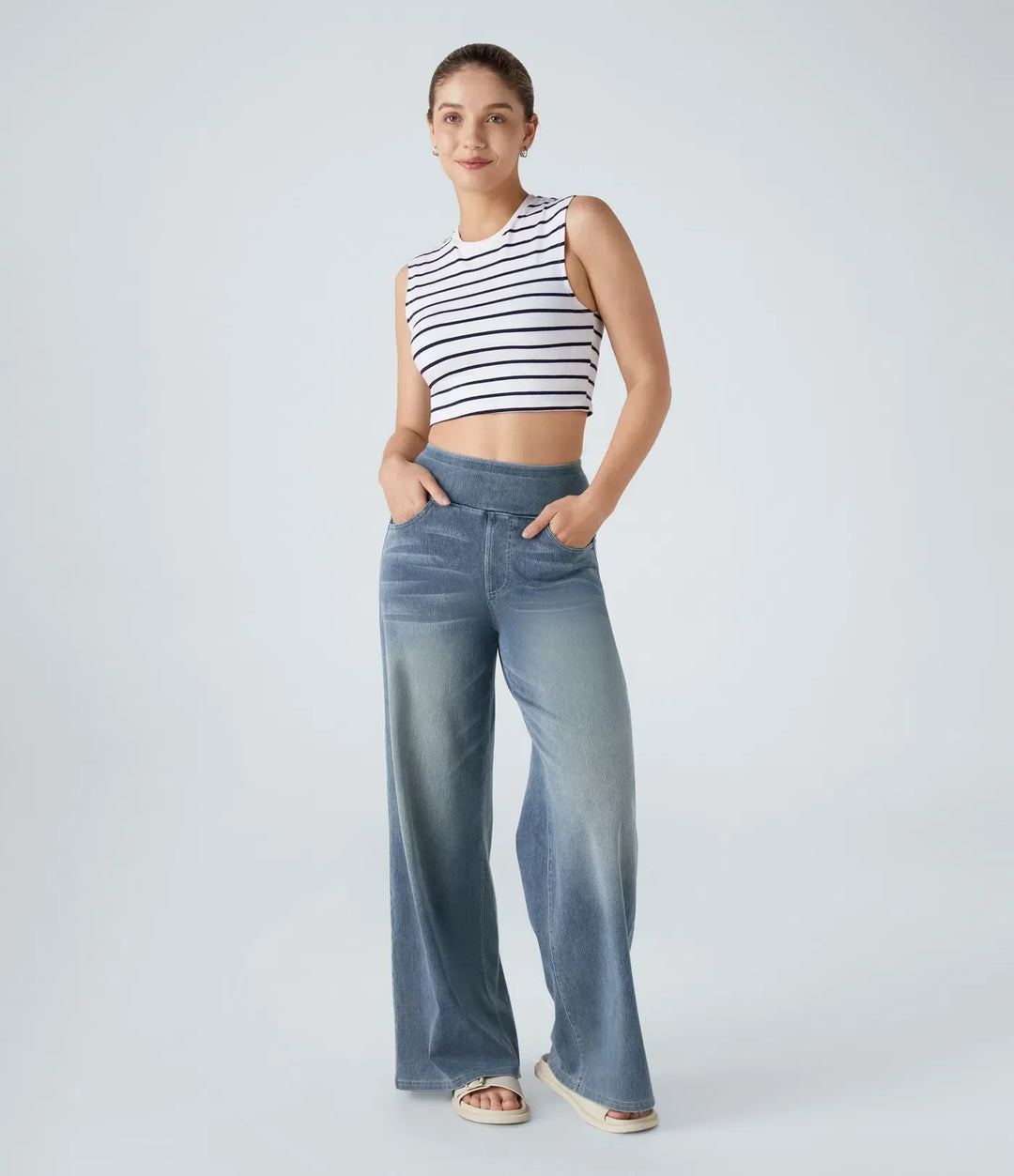 Grace & Jess | Comfortable & Stretchy High-Waisted Pants
