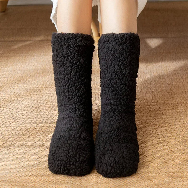 Grace & Jess | Velvet Slipper Socks