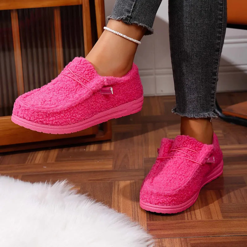 Grace & Jess | Warm Teddy Slippers