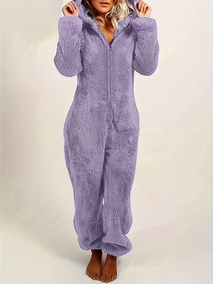 Grace & Jess | Plush Fleece Pyjama Jumpsuit -