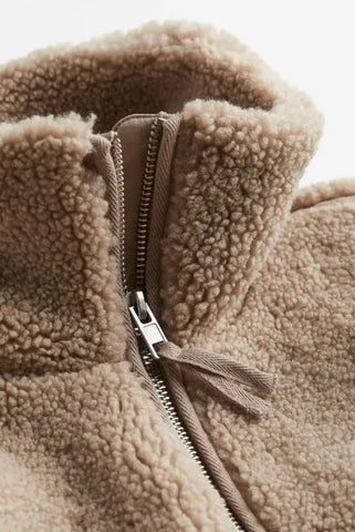 Grace & Jess | Soft teddy coat