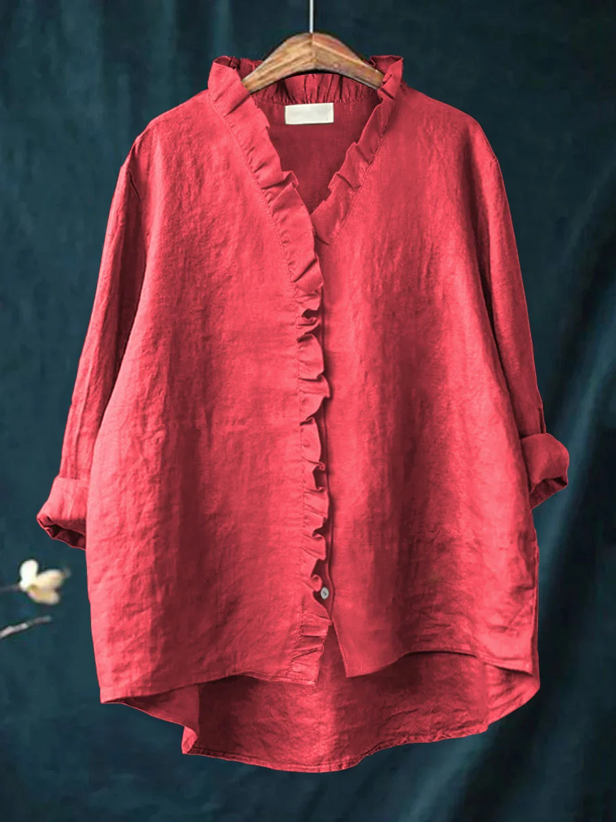 Grace & Jess | RUFFLED SHIRT