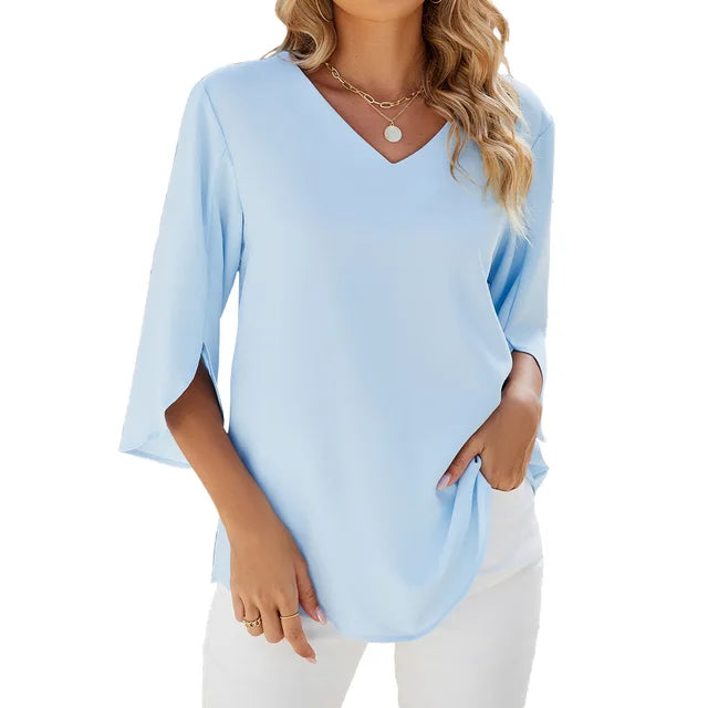 Grace & Jess | V-neck blouse