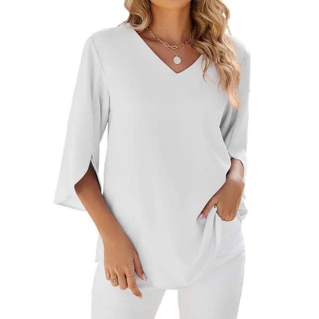 Grace & Jess | V-neck blouse