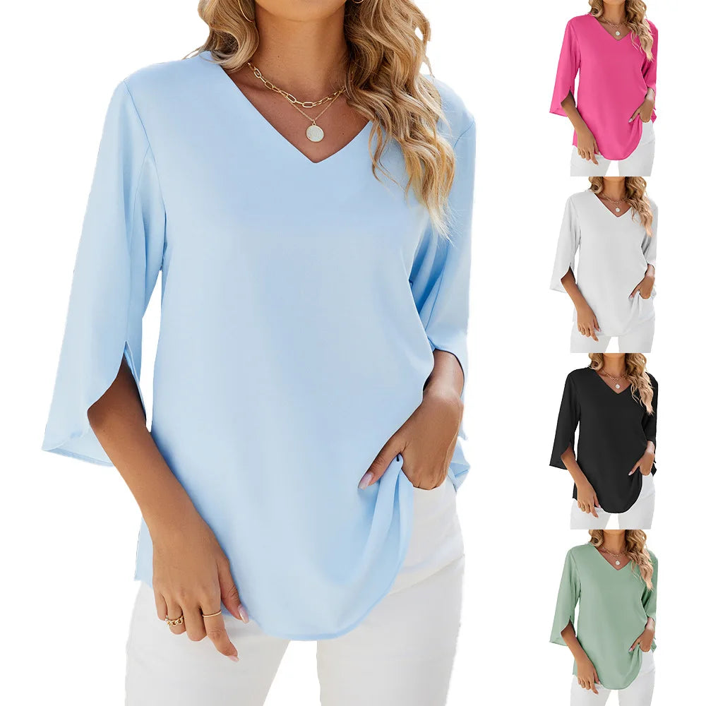 Grace & Jess | V-neck blouse