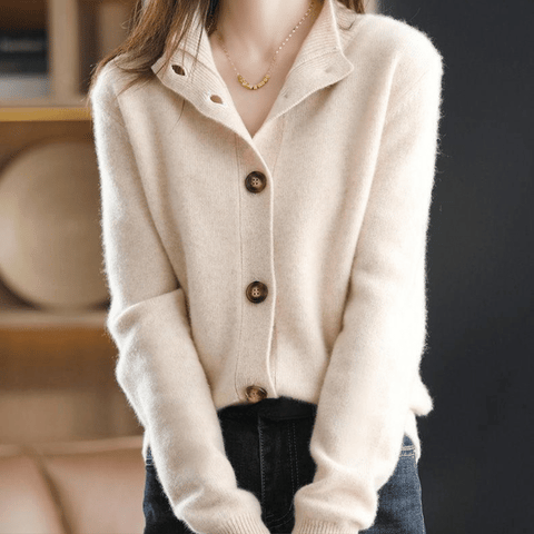 Grace & Jess | Luxurious Cashmere Knit Cardigan
