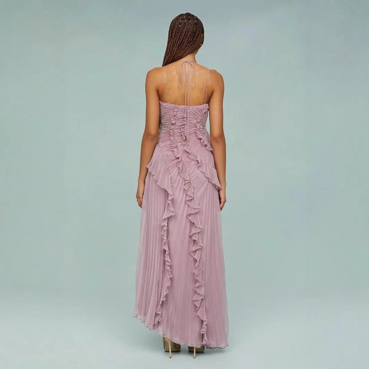 Grace & Jess | Long dress with ruffles